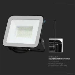 50w LED Floodlight In Cool White, With Samsung LEDs & A 5 Year Warranty -LED Downlights Store 10026 i2