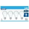 4 X 10w LED Bulbs, E27 Screw - Daylight/Cool White