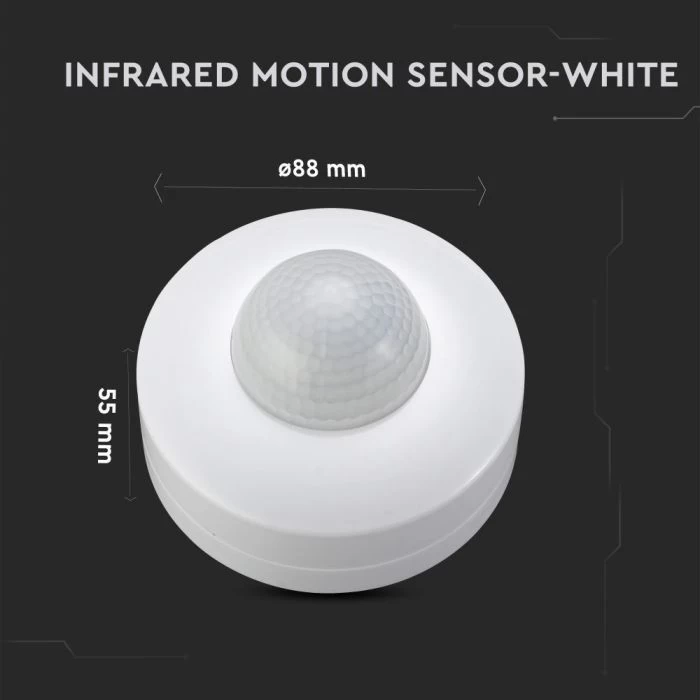 PIR Sensor, Surface Mounted, With Manual Override 2 PIR Sensor, Surface Mounted, With Manual Override - Image 2