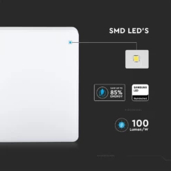 15W Square LED Dome/Bulkhead, Ceiling Light 6500K -LED Downlights Store 13909 i1 2 jpg