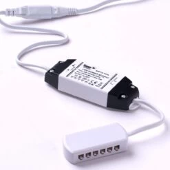 5 Pack Of Wedge Shaped LED Under Cabinet Lights With 15w Driver -LED Downlights Store 15w 12vdc led power converter 1 2