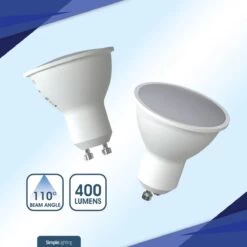 25 Pack GU10 LED Bulbs - 40w Replacement 16 25 Pack GU10 LED Bulbs - 40w Replacement -LED Downlights Store 1687 25pk 3 1