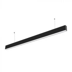 Black 40w LED Linear Hanging (Suspended) Light