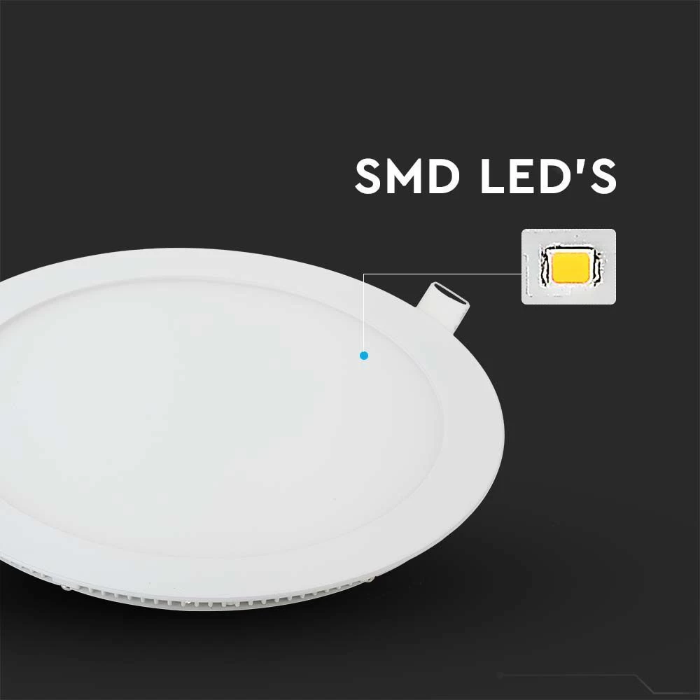 Pack Of 10 6w Circular LED Panels, 120mm Diameter 5 Pack Of 10 6w Circular LED Panels, 120mm Diameter - Image 5