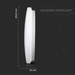 18w LED Dome/Polo Bulkhead Light, 300mm -LED Downlights Store 217603 d 1