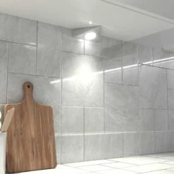 5 Pack - 230v, Mains Powered Triangle Under Cabinet Light -LED Downlights Store 230v triangle led cabinet light natural white 1 2 1