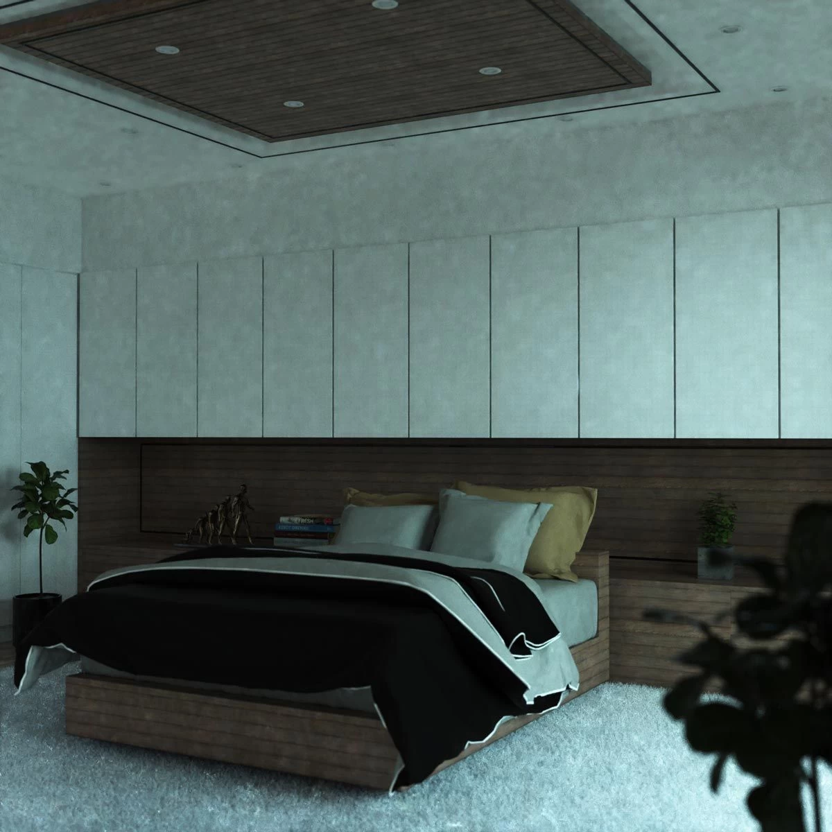 Black Aluminium Surface Mounted Profile, 2m Long With Cover & End Caps 6 Black Aluminium Surface Mounted Profile, 2m Long With Cover & End Caps - Image 6