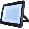 300W LED Floodlight With Photocell In Black Finish