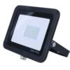 30w LED Floodlight, Black In Cool White