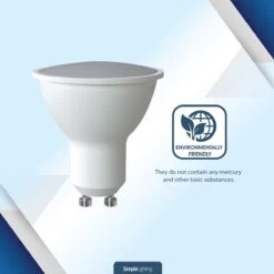 10 Pack GU10 LED Bulbs - 40w Replacement -LED Downlights Store 361536261 1687 10pk 4