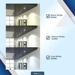 10 Pack GU10 LED Bulbs - 40w Replacement -LED Downlights Store 361536273 1687 10pk 5