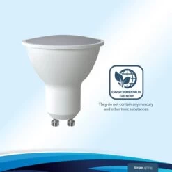 50 Pack GU10 LED Bulbs - 40w Replacement -LED Downlights Store 361536557 1687 50pk 4