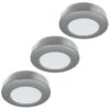 Pack Of 3 High Power Surface Mounted LED Under Cabinet Lights And Transformer