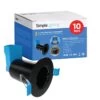 Pack Of 10 Matt Black Fire Rated GU10 Downlights