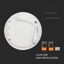 Circular LED Panel 18w, 225mm Diameter - Warm, Cool Or Natural White LED -LED Downlights Store 4860 i3 791