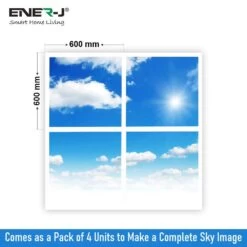 Set Of 4, Sky Cloud LED Panel Lights -LED Downlights Store 5 ef38204d 5468 473c bae0 5ef5cd32c198