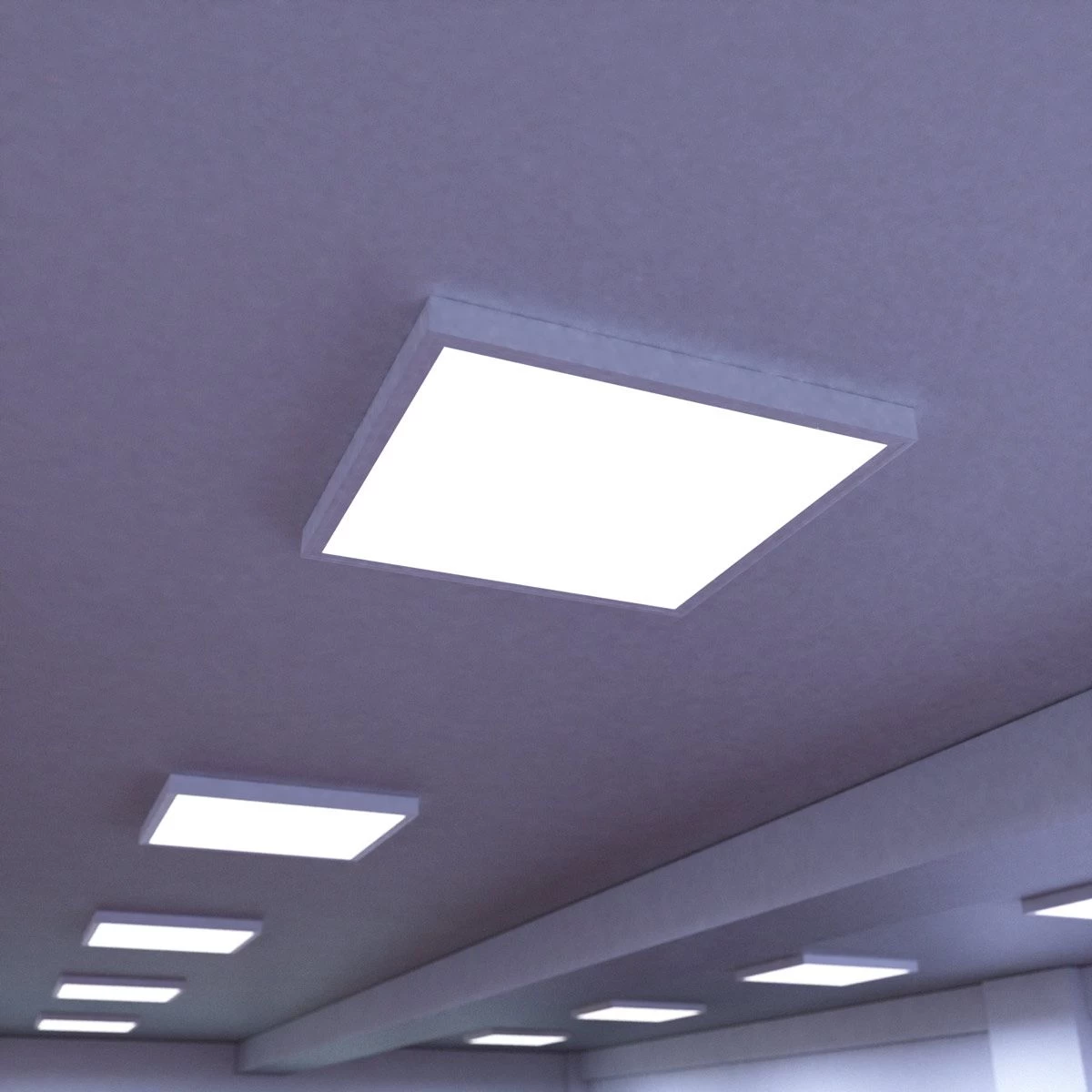 40w Surface Mounted LED Profile, Cool White 2 40w Surface Mounted LED Profile, Cool White - Image 2