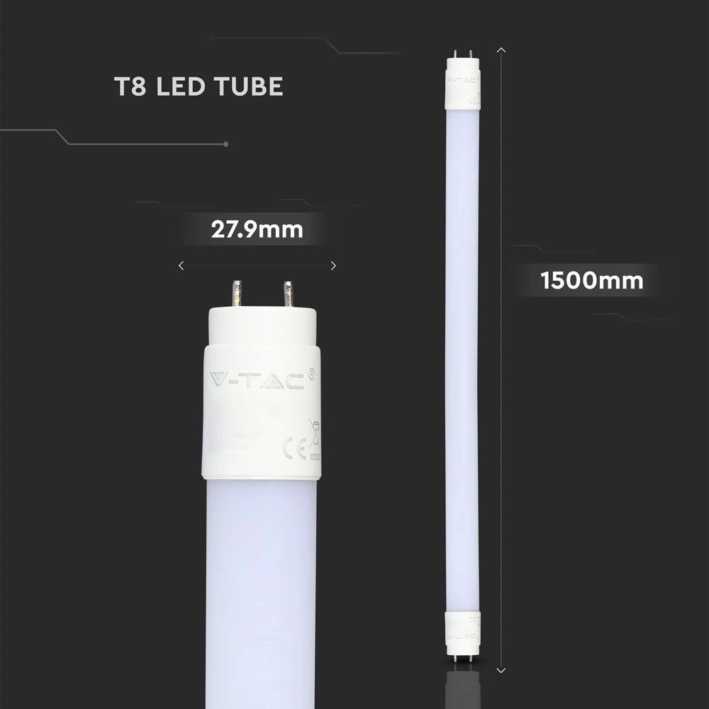 5 Pack - 5ft, 22W LED Tubes In Cool White Or Natural White 4 5 Pack - 5ft, 22W LED Tubes In Cool White Or Natural White - Image 4