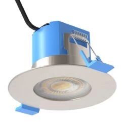 LED Downlights Store -LED Downlights Store 6w satin nickel led downlight