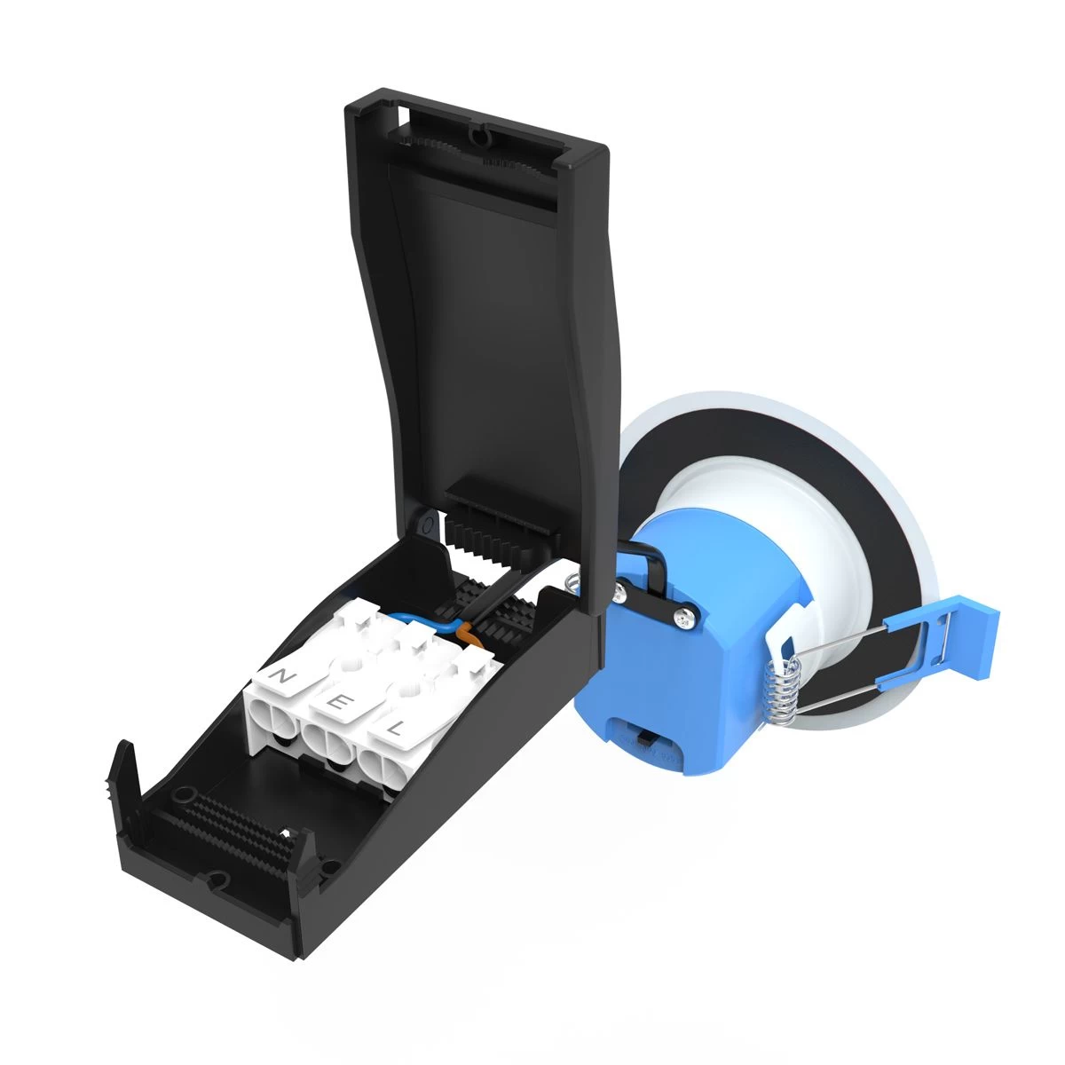 Pack Of 10 6w, Colour Adjustable Fire Rated Downlights, White 4 Pack Of 10 6w, Colour Adjustable Fire Rated Downlights, White - Image 4