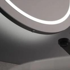 Ivy Two Sided Hanging Bathroom Mirror, Matt Black, Adjustable Height 6 Ivy Two Sided Hanging Bathroom Mirror, Matt Black, Adjustable Height -LED Downlights Store 700x700 se30298p0 ivy ir sensor