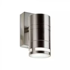 GU10 Wall Light Fitting, Stainless Steel, IP44
