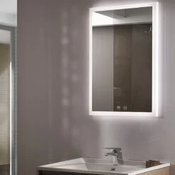 LED Mirror, Colour Adjustable With Demister