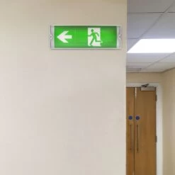 3w LED Emergency Bulkhead Light, Maintained/Non-Maintained -LED Downlights Store 8437 a2 21