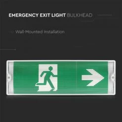 3w LED Emergency Bulkhead Light, Maintained/Non-Maintained -LED Downlights Store 8437 i1 16
