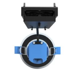 Pack Of 50 6w, Colour Adjustable Fire Rated Downlights, White -LED Downlights Store back full shot of a 6w white led downlight 3