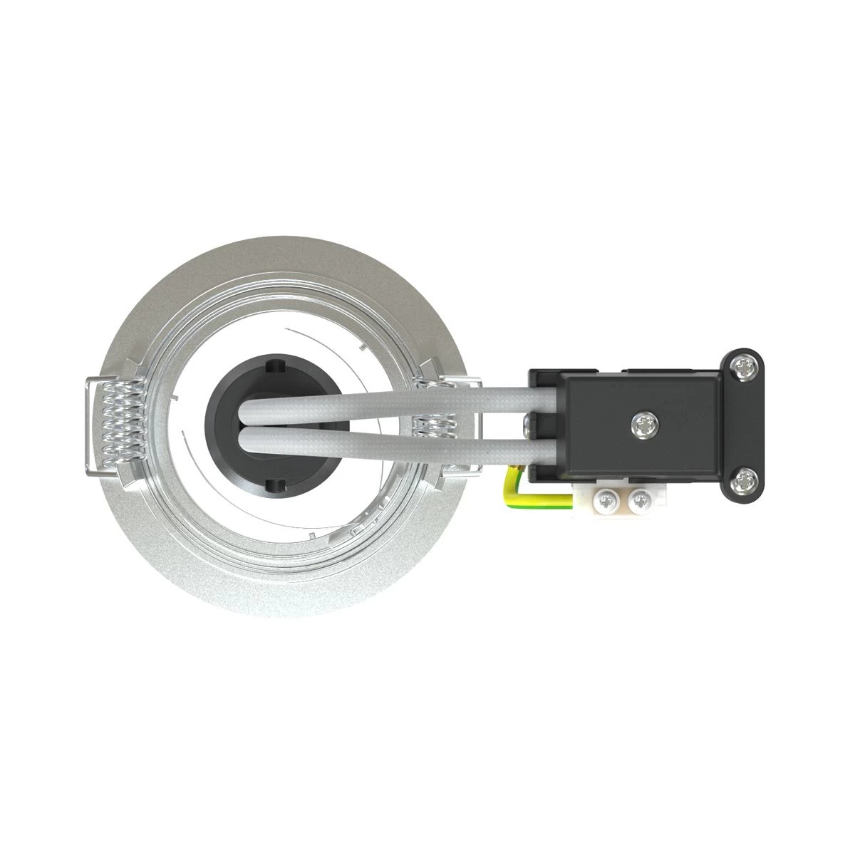 Pack Of 25 GU10 Downlight, Fixed Die Cast In A Brushed Chrome Finish 6 Pack Of 25 GU10 Downlight, Fixed Die Cast In A Brushed Chrome Finish - Image 6