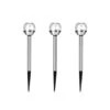 Pack Of 3 Bunbury Colour Changing LED Solar Stake Lights