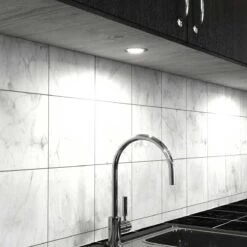 240v Mains LED Recessed Under Cupboard Light - Natural Or Warm White -LED Downlights Store cab 240v r nw ww lifestyle hq 4000k.effectsresult scene 1