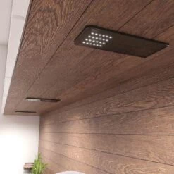 Black Recti Superslim 5w LED Cabinet Light -LED Downlights Store cab 5w b nw lst 008a lifestyle 01.effectsresult 02