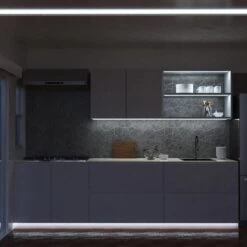 IP67 Dotless, Waterproof COB LED Strip , CRI 90, Cool, Natural Or Warm White Light -LED Downlights Store cob ip67 14w kitchen strip lighted only 6000k camera 4 compressed