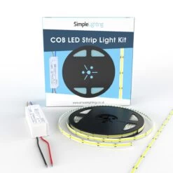 COB (Dotless) LED Strip Light Kit, Includes LED Driver