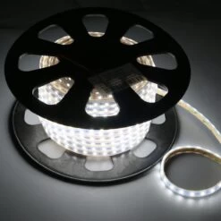 LED Tape, Cool White IP65 Waterproof -LED Downlights Store cool white led strip 5w on reel