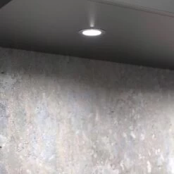 5 Pack - Recessed LED Under Cabinet Lights - Cool White Or Warm White -LED Downlights Store cool white recessed led cabinet light 1.7w zoomed in 4