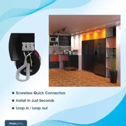 Pack Of 50 GU10 Fire Rated Fixed Downlights In A Brushed Chrome Finish 19 Pack Of 50 GU10 Fire Rated Fixed Downlights In A Brushed Chrome Finish -LED Downlights Store die cast fire rated downlight installation 2