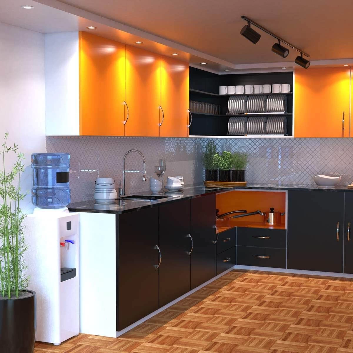 Pack Of 50 GU10 Fire Rated Fixed Downlights In A Brushed Chrome Finish 7 Pack Of 50 GU10 Fire Rated Fixed Downlights In A Brushed Chrome Finish - Image 7