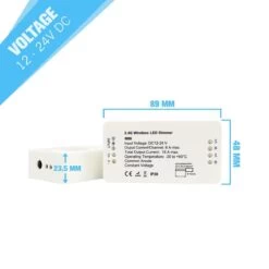 LED Dimmer Receiver Module - 4 Channel -LED Downlights Store dimensions led dimmer 1