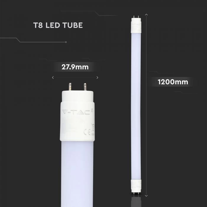 5 X 4FT, 1200mm T8 LED Tubes - Cool White Or Warm White 2 5 X 4FT, 1200mm T8 LED Tubes - Cool White Or Warm White - Image 2