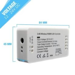 4 Zone RGBW Remote Control And Receiver 11 4 Zone RGBW Remote Control And Receiver -LED Downlights Store dimensions receiver module