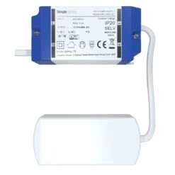 8 Watt LED Driver/Transformer With 6 Way Distributor -LED Downlights Store drv 8w 12v product top 1 compressed