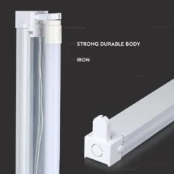 5 Pack - 4FT, 1200mm Single Batten Fitting For LED Tubes 11 5 Pack - 4FT, 1200mm Single Batten Fitting For LED Tubes -LED Downlights Store features of led batten