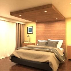 8w LED Fire Rated Downlight, Brushed Chrome Bezel -LED Downlights Store fr led cct bedroom 3000k sn compressed scene 2.1341