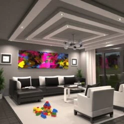 Multipack, 50 X 8w LED Fire Rated Downlight, Matt Black Bezel 36 Multipack, 50 X 8w LED Fire Rated Downlight, Matt Black Bezel -LED Downlights Store fr led cct living room black compressed 4000k scene 2.1483 1