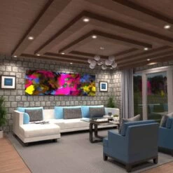 Pack Of 25 8w LED Fire Rated Downlight, White Bezel -LED Downlights Store fr led cct living room white compressed 4000k scene 2.1501 1 1