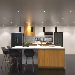 10 X Tilt Fire Rated GU10 Downlights, Chrome Bezel 22 10 X Tilt Fire Rated GU10 Downlights, Chrome Bezel -LED Downlights Store frk t ch kitchen compressed scene 1 1