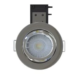 50 X Tilt Fire Rated GU10 Downlights, Chrome Bezel -LED Downlights Store frk t ch product font 2 rotate.984 2